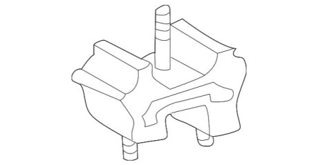 PODUSZKA DB SIL. W163 ML L/P MERCEDES-BENZ A1632400317