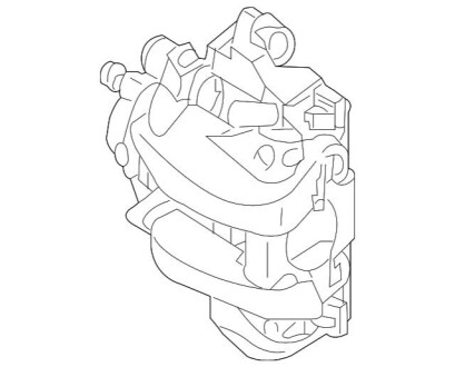 Тормозной суппорт MERCEDES-BENZ A1644232698