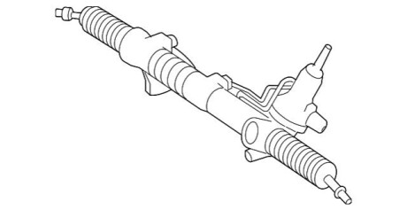 Рейка рулевая MERCEDES-BENZ A1644600500