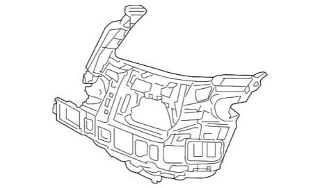 Кронштейн бампера передній лівий MERCEDES-BENZ A1648850916