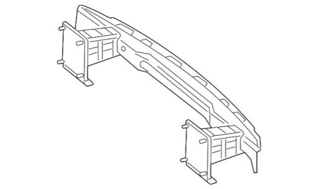 Поперечина кузову MERCEDES-BENZ A1666104200