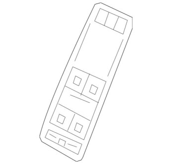 Кнопки склопідйомника MERCEDES-BENZ 'A1669054300649107'