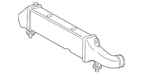 Інтеркулер MERCEDES-BENZ A1705000400