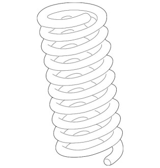 Пружина ходової частини MERCEDES-BENZ A2023211804