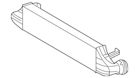 Інтеркулер MERCEDES-BENZ A2035000600