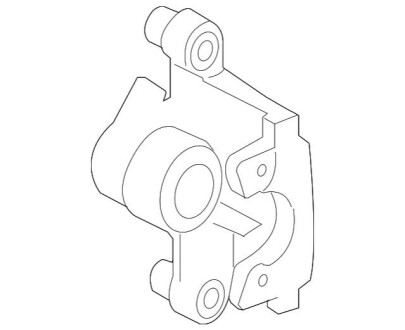 Тормозной суппорт MERCEDES-BENZ A2044230181