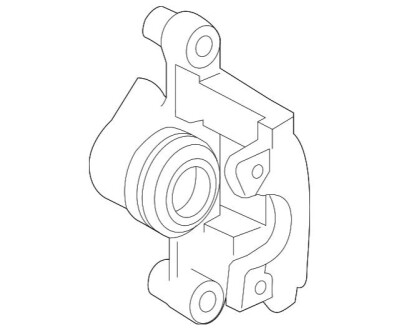 Тормозной суппорт MERCEDES-BENZ A2044231781