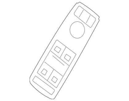 SCHALTERBLOCK MERCEDES-BENZ A2049053905649107