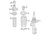 Подшипник опорный переднего амортизатора CLA C117 / GLA X156 / SLK R172 / A W176 MERCEDES-BENZ A204981002564 (фото 3)