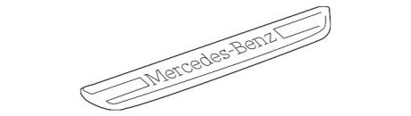 Накладка MERCEDES-BENZ A2056800035