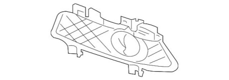 Крышка противотуманной фары MERCEDES-BENZ A2078800705