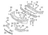 Облицювання/захисна накладка, буфер MERCEDES-BENZ A2108850974 (фото 3)