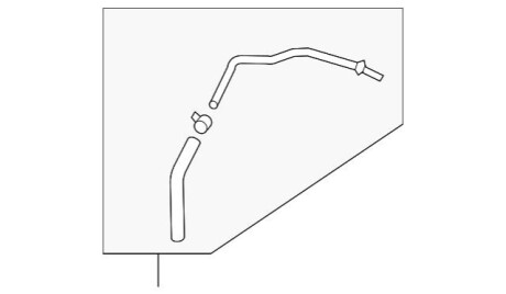 Шланг печки Mercedes Benz W211 MERCEDES-BENZ A2118301396