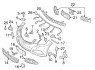 Заглушка отверстия петли буксировочной MERCEDES-BENZ A2128850126 9999 (фото 3)