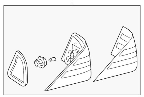 Задній ліхтар MERCEDES-BENZ A2158200964