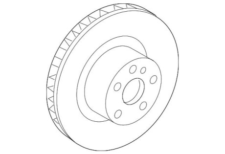 Гальмівний диск MERCEDES-BENZ A2204211812 64