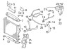 Радіатор охолоджування двигуна MERCEDES-BENZ A2205002003 (фото 3)