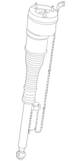 Стойка пневмоподвески MERCEDES-BENZ A2213205513