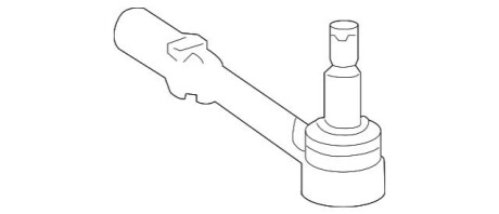 Наконечник рулевой тяги MERCEDES-BENZ A2213303403