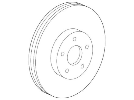 Диск тормозной MERCEDES-BENZ A2214230812 28