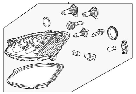 \'MERCEDES\' MERCEDES-BENZ A2218200659