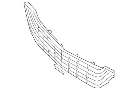 Решетка бампера MERCEDES-BENZ A2228850053