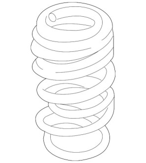Витая пружина MERCEDES-BENZ A2423240404