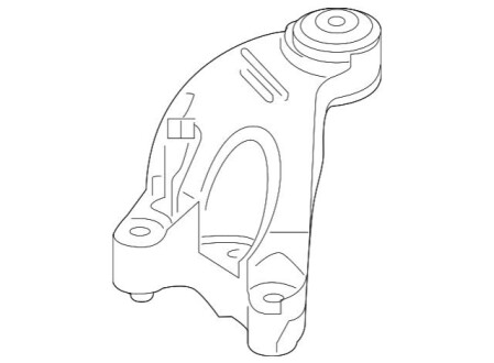 Підвіска, двигун MERCEDES-BENZ A2462401109