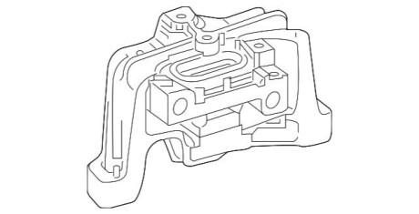 Опора двигуна MERCEDES-BENZ A2462402617