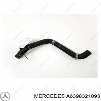 Патрубок MERCEDES-BENZ A6398321093