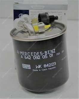 Фільтр паливний, 2.2-3.0CDI 06-09 (відп. датчика води) - (оригінал) MERCEDES-BENZ A6420920501