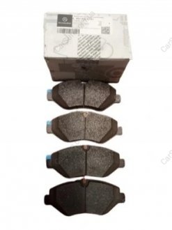 Комплект гальмівних колодок пер. MERCEDES-BENZ 'A9074208101' (фото 1)