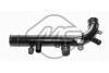 Патрубок системы охлаждения Opel Astra,Vectra 1..4/1.6 SV Metalcaucho 03179 (фото 1)