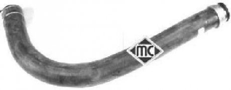 Патрубок радиатора - Metalcaucho 08571 (фото 1)