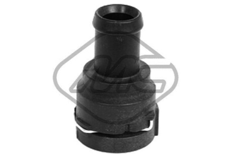 Фланець системи охолодження Audi A3/Skoda Octavia/Superb/VW Caddy/Golf/Passat/Touran/Tiguan 96- Metalcaucho 35954