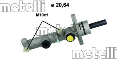 ТОЙОТА ГАЛЬМІВНІ НАСОС Metelli 05-1206