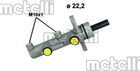 ТОЙОТА ГАЛЬМІВНІ НАСОС Metelli 05-1233