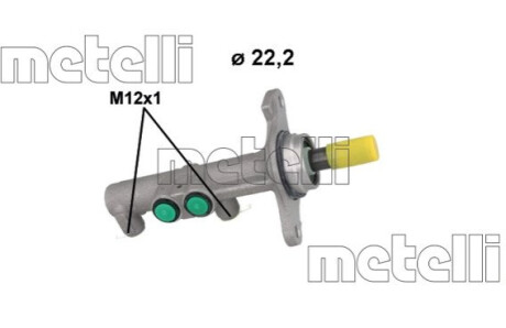 ШИНКА НАСОС RENAULT Metelli 05-1267