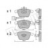 Комплект гальмівних колодок (дискових) Metelli 22-0549-2 (фото 1)