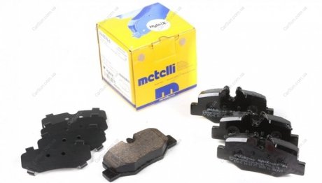 Комплект гальмівних колодок Metelli 22-0576-0 (фото 1)