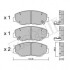 Комплект гальмівних колодок (дискових) Metelli 22-0606-0 (фото 1)