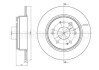 ЗАДНІЙ ГАЛЬМУВАЛЬНИЙ ДИСК 282X9 P Metelli 23-1117C (фото 1)