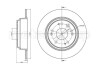 ЗАДНІЙ ГАЛЬМУВАЛЬНИЙ ДИСК 282X9 P Metelli 23-1352C (фото 1)