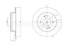 ЗАДНІЙ ГАЛЬМУВАЛЬНИЙ ДИСК 234X10 P Metelli 23-1761C (фото 1)