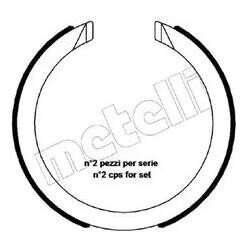 Комплект тормозных колодок, стояночная тормозная система Metelli 53-0483