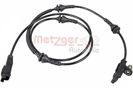 Датчик ABS (передній) Peugeot 407/Citroen C6 1.8-3.0/1.6D-2.7D 04- METZGER 09001465