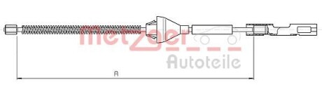 Трос ручного гальма METZGER 10.5365