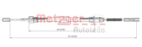 Автозапчасть METZGER 107814