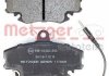 Колодки дискового тормоза METZGER 1170009 (фото 3)