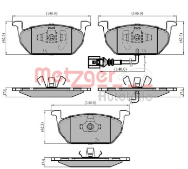 Автозапчасть METZGER 1170828